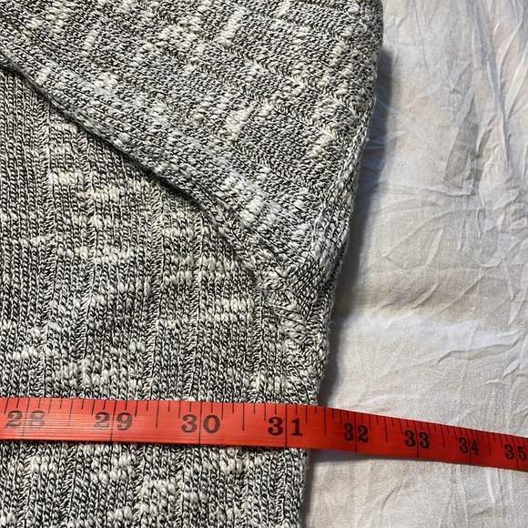 Sadie and Sage Heather Gray Knit Open-Front Cardigan - Size S - Picture 8 of 11